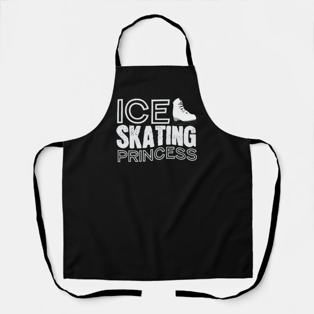 Tablier Patinage sur glace Princess Girl Hockey Girl Sport (Recto)