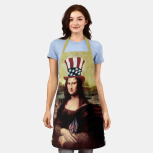 Tablier Patriotique Mona Lisa