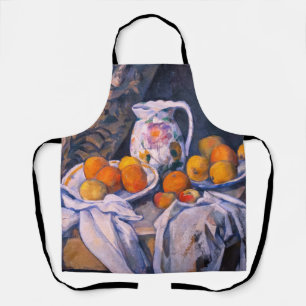 Tablier Paul Cezanne - La vie morte avec un rideau