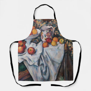 Tablier Paul Cezanne - La vie morte, les pommes et les ora