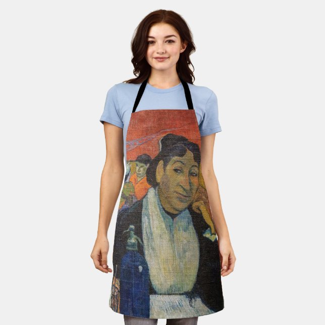 Tablier Paul Gauguin - Le Night Café, Arles (Porté)
