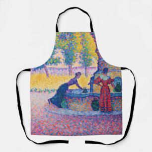 Tablier Paul Signac - Saint-Tropez, Fontaine des Lices