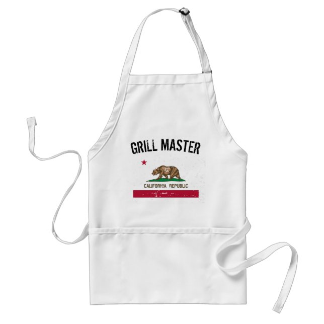 Tablier Pavillon de la Californie Grill Master BBQ apron (Devant)