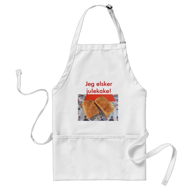 Tablier PC270075, julekake d'elsker de Jeg ! (Devant)
