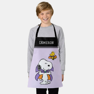 Tablier Peanuts Snoopy Woodstock Vampire Halloween