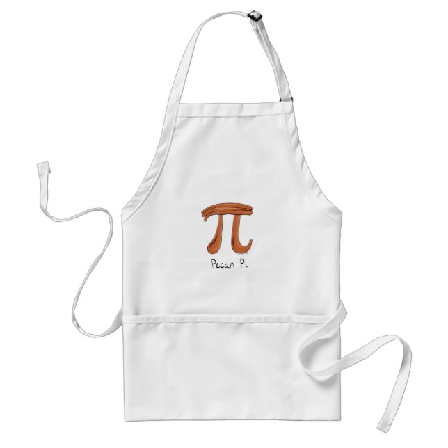 Tablier Pecan Pi Cute Math Pi Jour Pie Baking Apron (Devant)