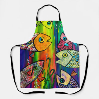 Tablier Peces de pecera Apron