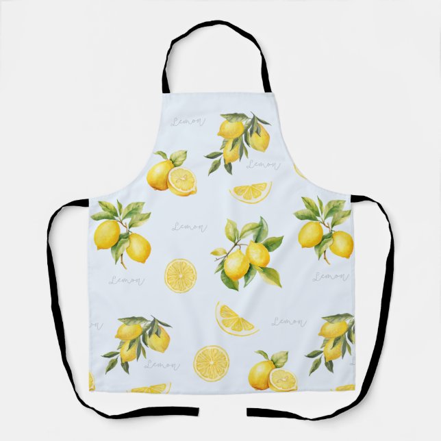 Tablier Pêcher Citron (Recto)