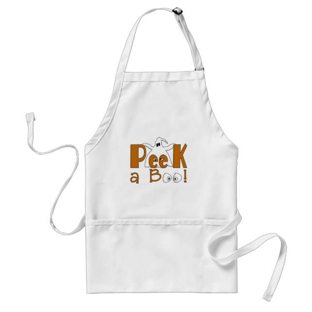 Tablier Peek A Boo Halloween T-shirts et cadeaux (Devant)