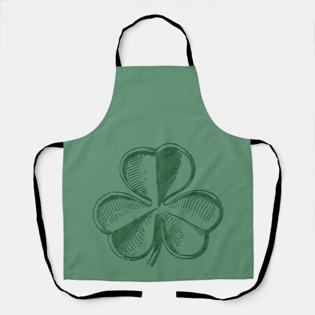Tablier Peggy Ann sur Green St Patrick's Day Apron (Recto)