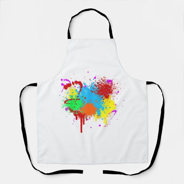 Tablier Peinture de peinture jolie peinture peinture Art A (Recto)