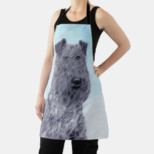 Tablier Peinture de Terrier bleu de Kerry Mignon Art origi