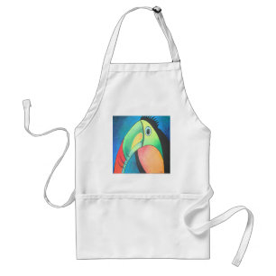 Tablier Peinture dessinée Toucan Childlike