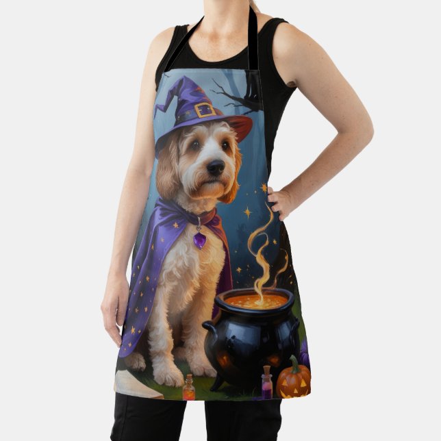 Tablier Peinture d'Halloween capricieuse pour chien de Coc (Insitu)