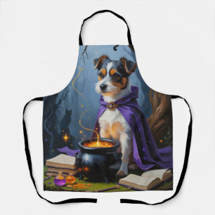 Tablier Peinture fantaisiste d'Halloween de Terrier Austra