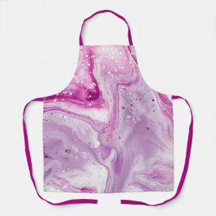 Tablier Peinture pour cellules roses et violettes