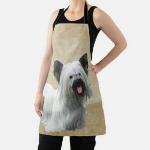 Tablier Peinture Skye Terrier - Cute Original Chien Art