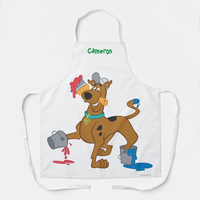 Tablier Peintures Scooby-Doo (Recto)