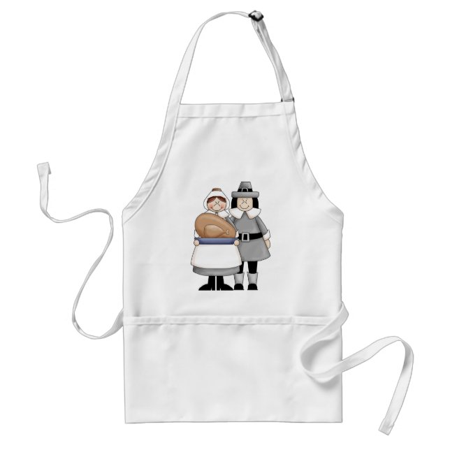 Tablier Pèlerins De L'Apron De Thanksgiving (Devant)