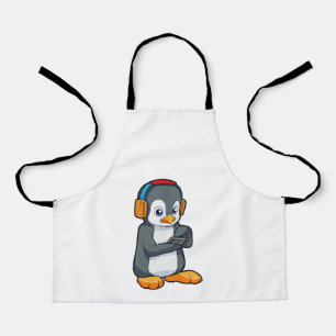 Tablier Penguin Music Headphone