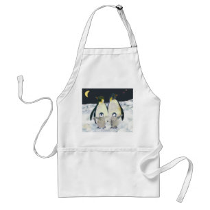 Tablier Penguins de l'empereur lunaire