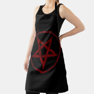 Tablier Pentagram Red Devil