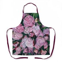 Peonies Apron