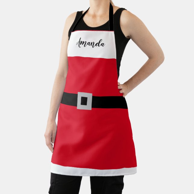 Tablier Père Noël Mme Claus Apron (Insitu)