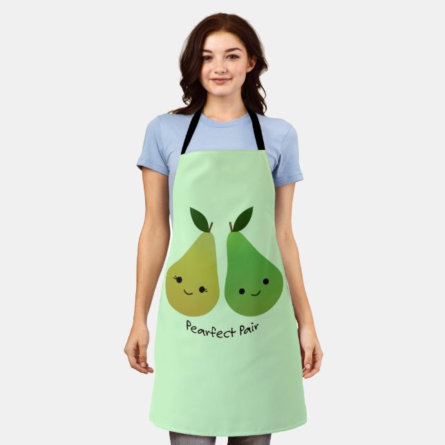 Tablier Perfect Pear Kawaii Pears (Porté)