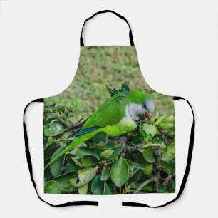 Tablier Perroquet vert