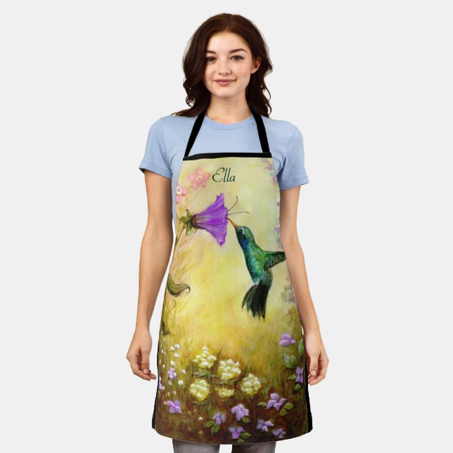 Tablier personnalisable pour colibri (moyen) (Porté)