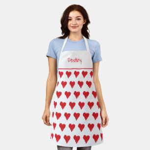 Tablier Personnalisation de la Saint Valentin