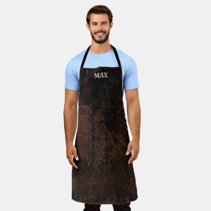 Tablier Personnalisation des hommes qui cuisinent les faux