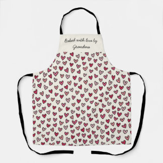 Tablier Personnalisé - Cuisiné avec Amour