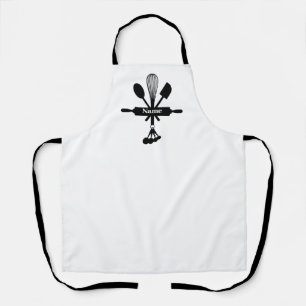 Tablier personnalisé Icône de cuisson