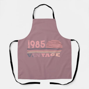 Tablier Personnalisé quarante fête vintage de 40e annivers