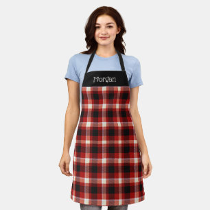 Tablier Personnalisé Red Plaid