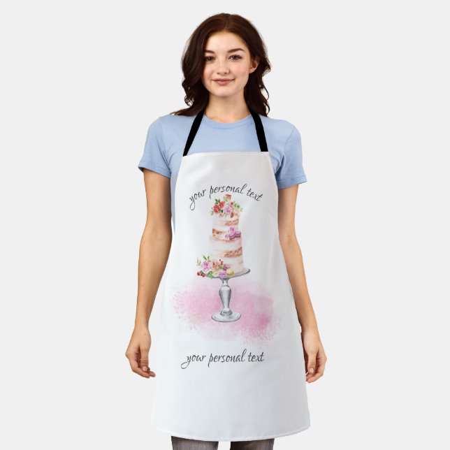 Tablier personnalisé, tablier de cuisson doux (Porté)