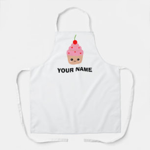 Tablier Personnalisé, Tablier Graphique Cupcake, N