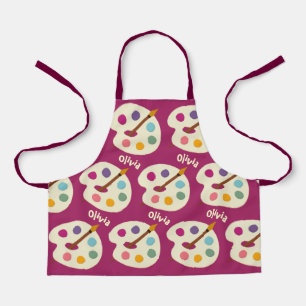 Tablier personnalisée NOM École d'art Artiste Apron