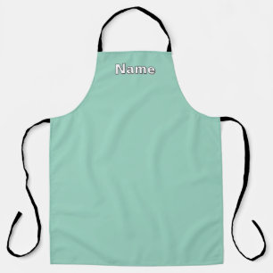 Tablier Personnaliser Café Coffee Shop Aqua