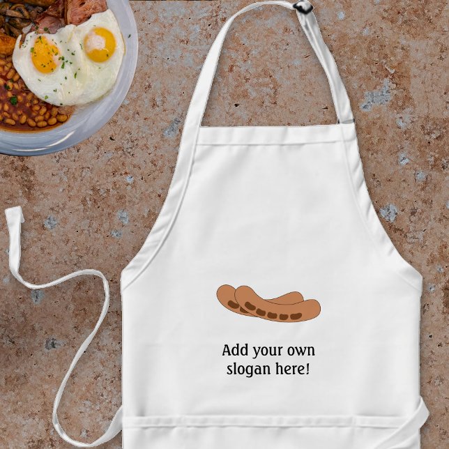 Tablier Personnaliser de ce graphique Saucisses (Créateur téléchargé)