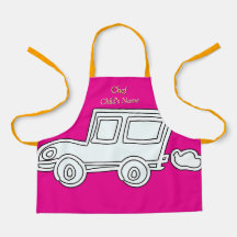 Personnaliser Enfant de Funny Car Rose Chaud Artis