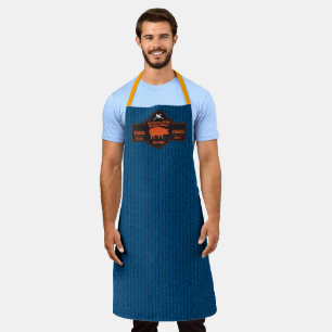 Tablier Personnaliser la boutique de boucher porc cochon o