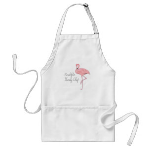 Tablier Personnaliser le Flamant rose