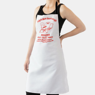 Tablier Personnaliser Pizza Restaurant Détail Pizza Chef