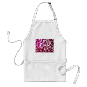 Tablier Personnaliser rose de mode d'étincelles de