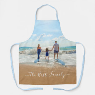 Tablier Personnalisez votre famille Photo Apron Cadeau ave