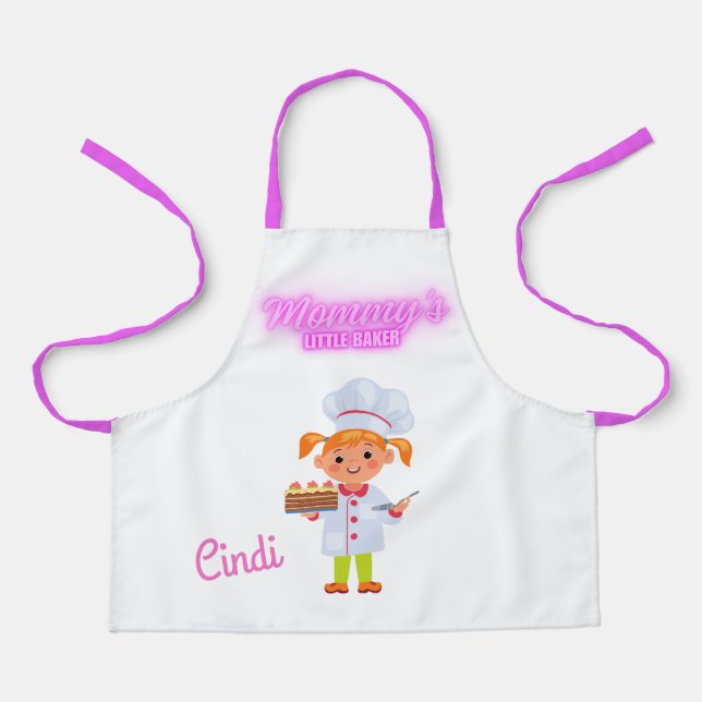 Tablier Petit Baker Apron de maman (Recto)