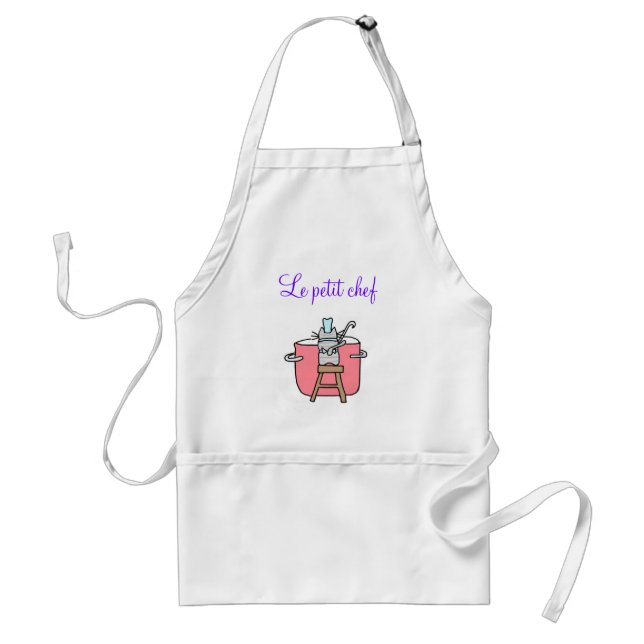 Tablier "petit chef de le " (Devant)